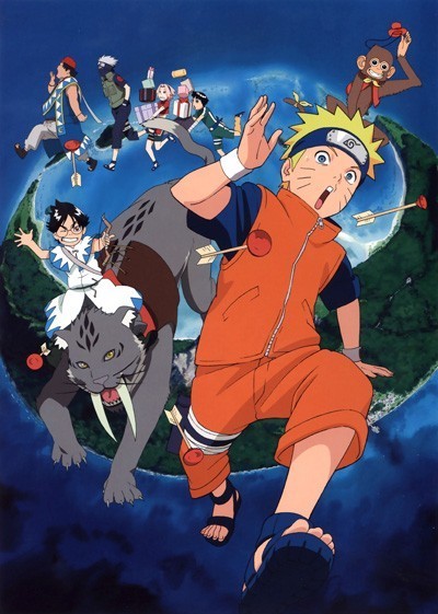 Naruto Filme 3: A Revolta Dos Animais Da Ilha Da Lua Crescente