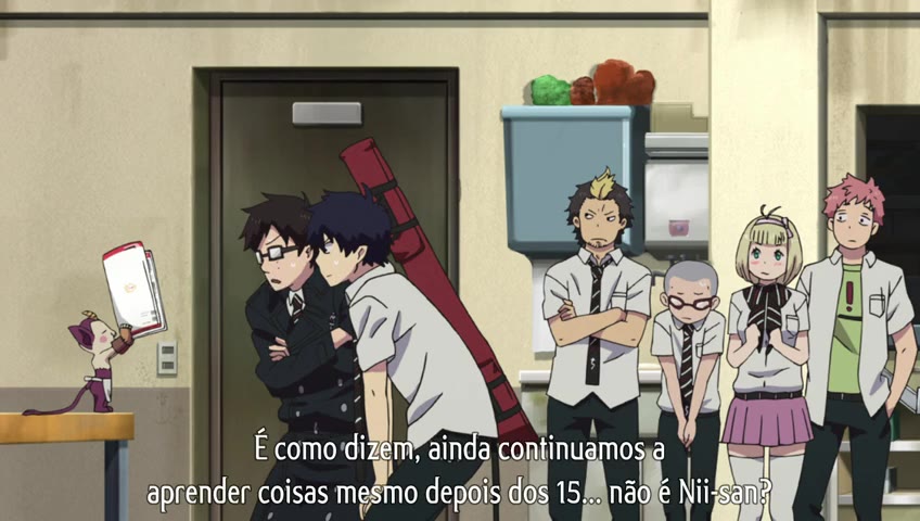 Ao no Exorcist Episódio 19