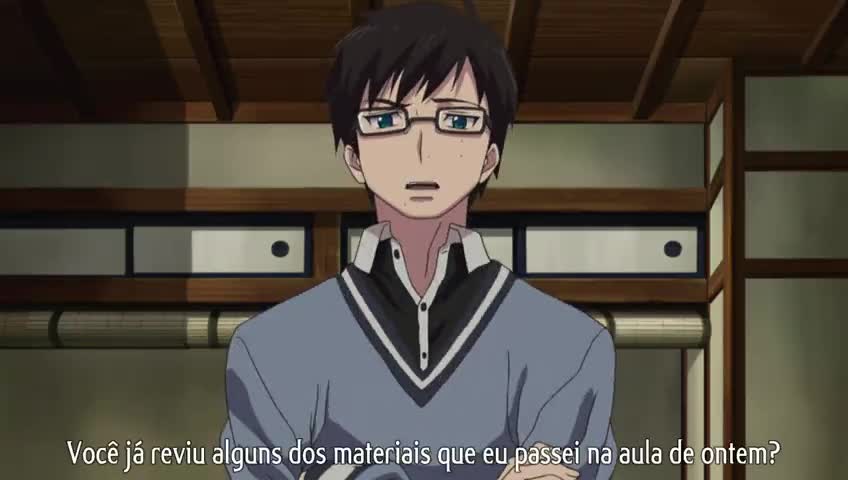 Ao no Exorcist Episódio 4