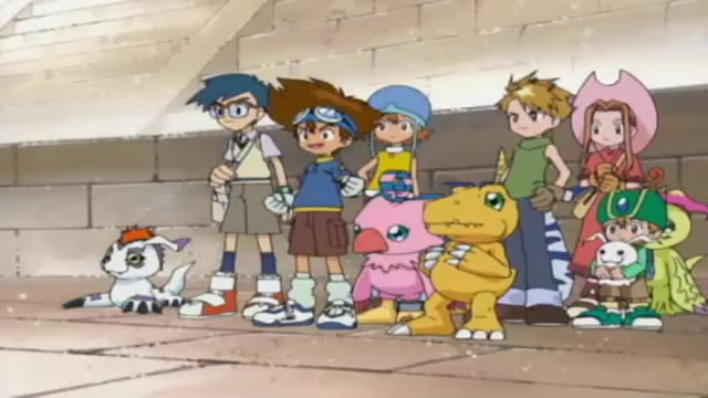 Digimon Adventure Episódio - 16Greymon Contra Etemon