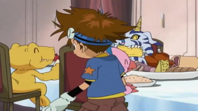 Digimon Adventure Episódio - 9Yukidarumon, O Digimon Do Frio