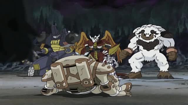 Digimon Frontier Dublado Episódio - 20Um Guerreiro Sombrio