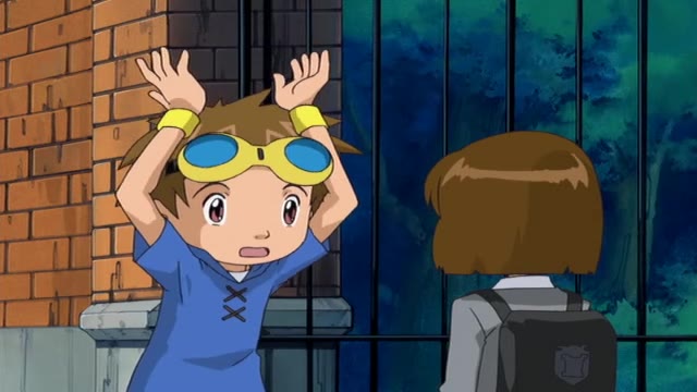 Digimon Tamers Episódio - 7Guilmon em perigo