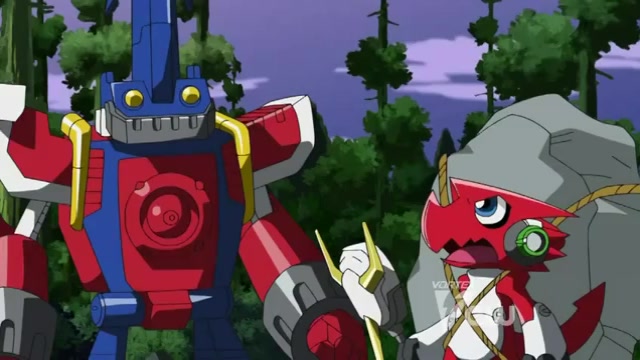 Digimon Xros Wars Dublado Episódio - 26Shoutmon, A prova do Rei!