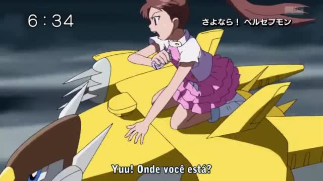 Digimon Xros Wars Episódio - 48Beelzebumon desaparecendo da luz!