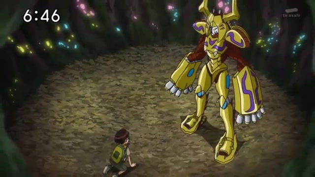 Digimon Xros Wars II Episódio - 22Inseto Dourado! O Mistério de Metallifekuwagamon