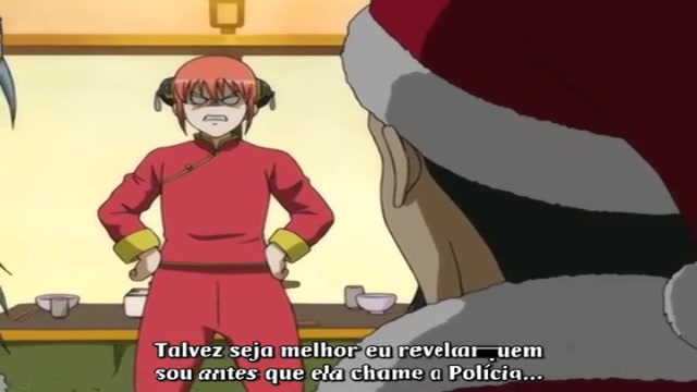 Gintama Episódio - 200O Vermelho Do Papai Noel É Vermelho Sangue
