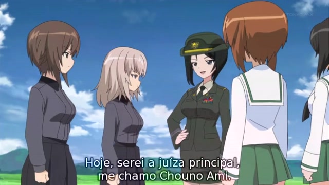 Girls Und Panzer Episódio - 10Ela é uma colega de classe!