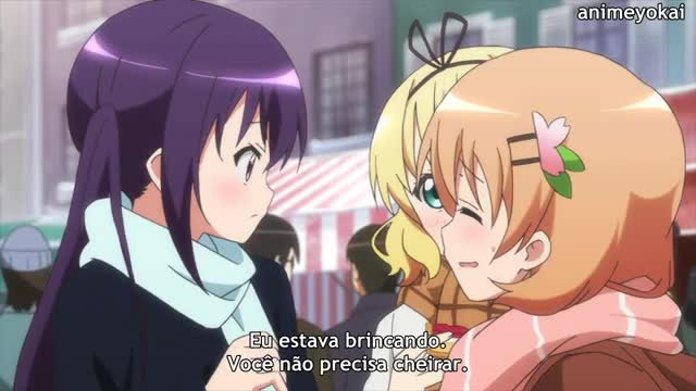 Gochuumon wa Usagi Desu ka Episódio 12