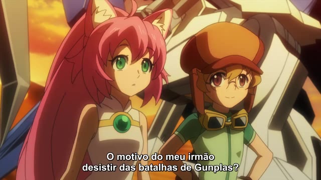 Gundam Build Divers Episódio - 6Passado e Futuro