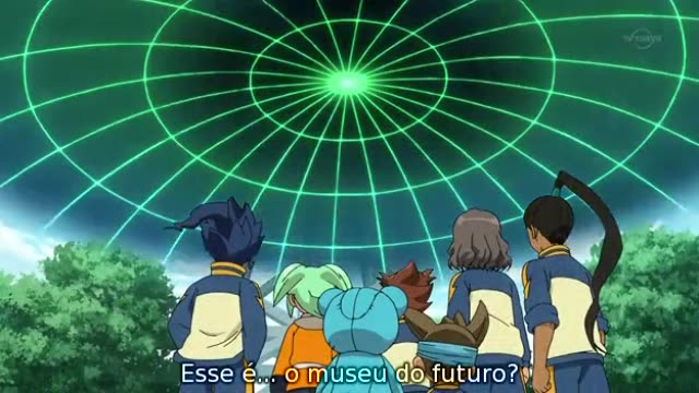 Inazuma Eleven Go: Chrono Stone 3 Temporada Episódio - 9Pegue o Livro Sagrado dos Campeões!