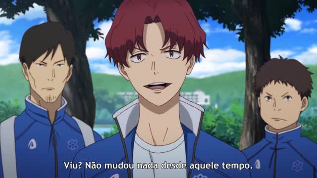 Kaze ga Tsuyoku Fuiteiru Episódio - 13E Então, Começa A Correr