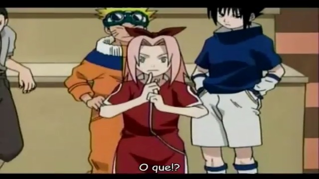Naruto Clássico Legendado Episódio - 3Sasuke e Sakura: amigos ou inimigos?