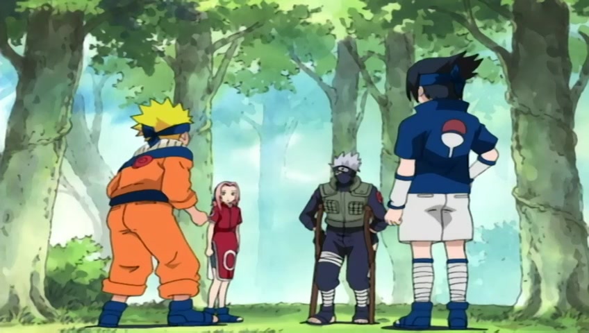 Naruto Dublado Episódio - 10A Floresta do Chakra