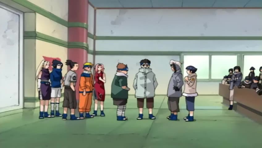 Naruto Dublado Episódio - 23Acabe com os rivais! Todos os novatos reunidos!
