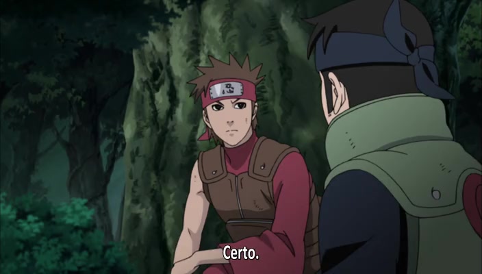 Naruto: Shippuuden Episódio - 284(Filler Canon) Akebino Jinin da Espada Rachadora de Elmos