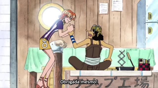 One Piece Episódio - 117A Advertência Do Tornado De Nami!