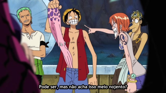 One Piece Episódio - 206Adeus, Fortaleza!