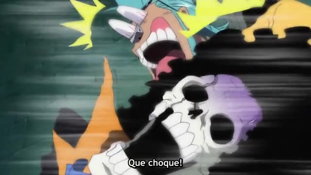 One Piece Episódio - 362Cortes Dançantes No Telhado!!