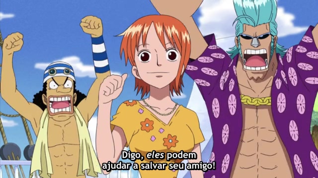 One Piece Episódio - 386Um Rancor Contra Os Chapéus De Palha!