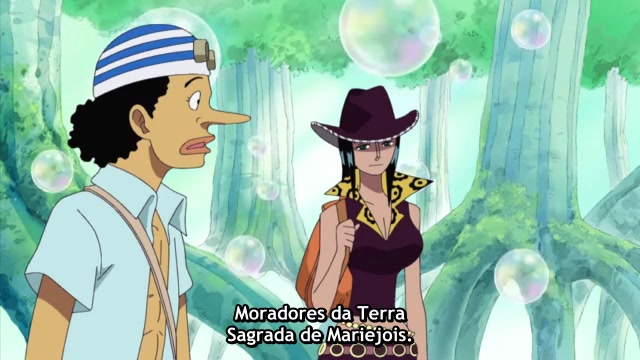 One Piece Episódio - 390Desembarcando Para Chegar Na Ilha