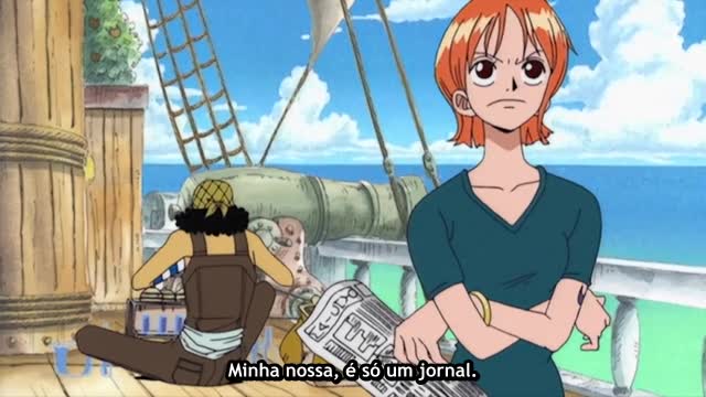 One Piece Episódio - 45Procura-se! O Mundo Conhece Luffy Chapéu De Palha!