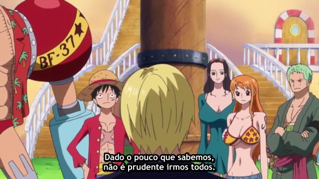 One Piece Episódio - 579Punk Hazard, a ilha ardente!