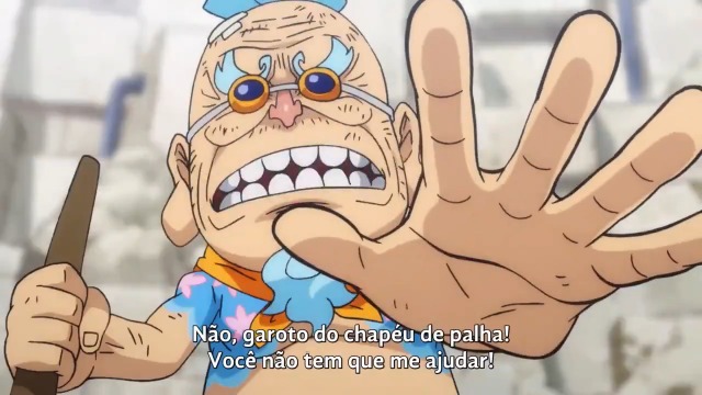 One Piece Episódio - 929Um Laço Entre Prisioneiros! Luffy e o Velho Hyo!