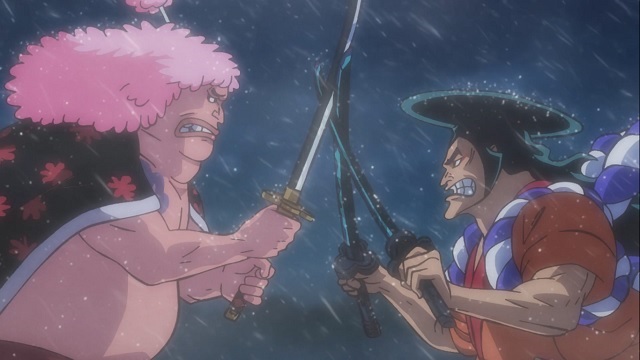 One Piece Episódio - 962Mudando o Destino! Os Piratas do Barba Branca lançados em terra!
