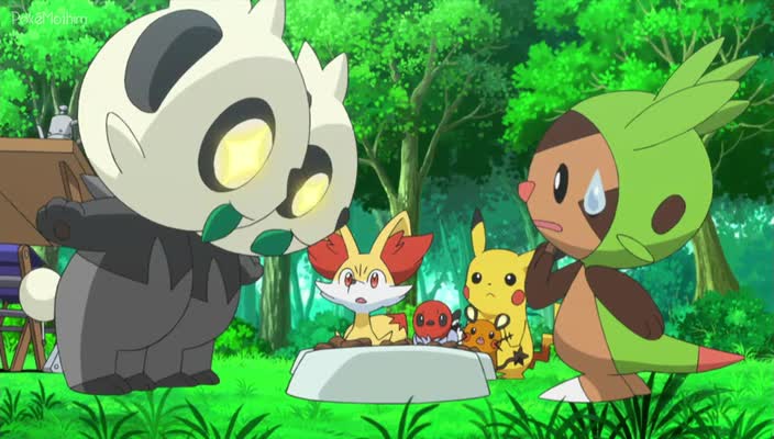 Pokemon Dublado Episódio - 815A Floresta de Bambus!