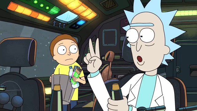 Rick And Morty Dublado Episódio - 4M. Night Shaym-Aliens!