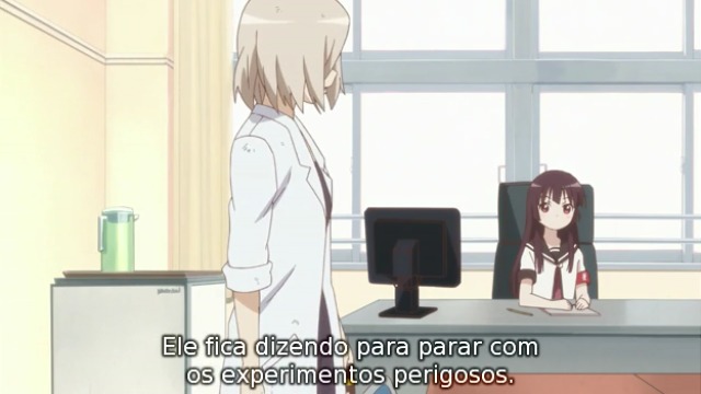 Yuru Yuri 1 Temporada Episódio - 12Nossa recepção calorosa Overnighter